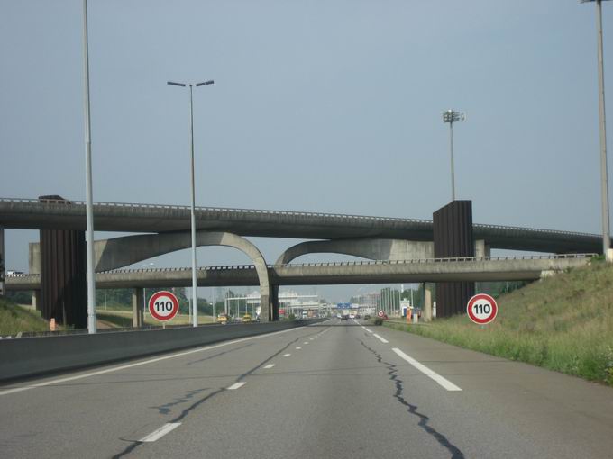 Autobahn A36 in Frankreich