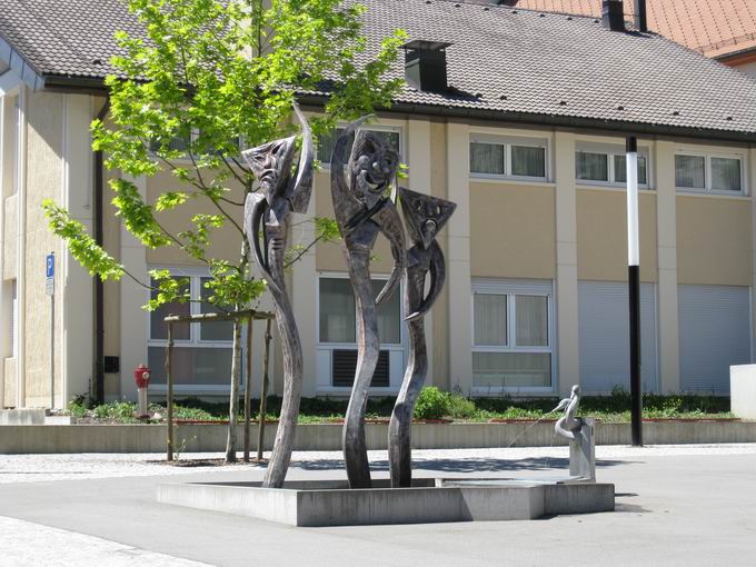 Fasnachtsbrunnen Zell im Wiesental