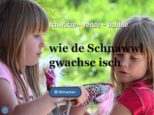 Mundart und Musik aus Baden. Symbadisch halt!