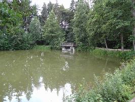 Salinensee: Wehr mit Aussichtsterrasse