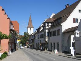 Basler Straße Bad Krozingen: Blick St. Albahn
