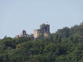 Burg Hohenbaden: Ostansicht