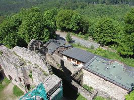 Burg Hohenbaden: Unterburg
