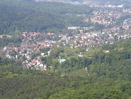 Bild Burg Hohenbaden: Weststadt