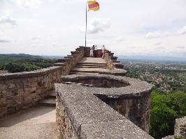 Aussichtspunkt Bergfried Burg Badenweiler