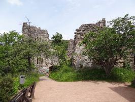 Innenhof Burg Badenweiler