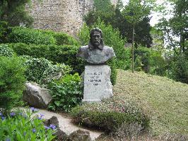 Denkmal Anton Tschechow Kurpark Badenweiler