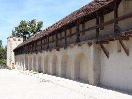 Letziturm Basel: Stadtmauer