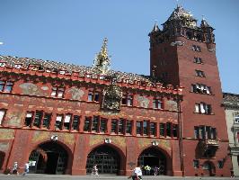 Hoher Turm Rathaus Basel