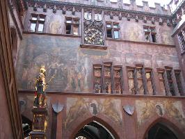Wandmalerei Rathaus Basel