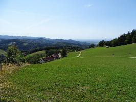 Gerstenhalmkamm: Blick Geiersnest