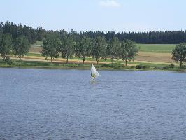 Kirnbergsee: Surfen