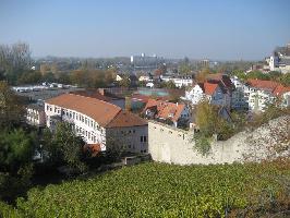 Eckartsberg: Blick Martin-Schongauer-Gymnasium