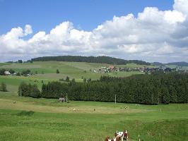 Hinterdorf: Blick Rossberg & Breitnau