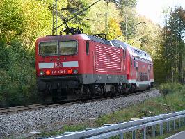 Hllentalbahn vor Kehre Tunnel