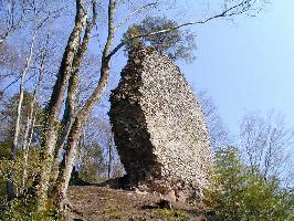 Burg Wiesneck Mauerwerk