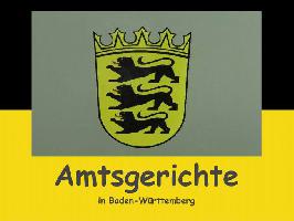 Amtsgerichte in Baden-Wrttemberg