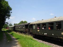 Personenwagen Dampfzug Achertalbahn