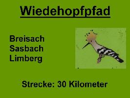 Wiedehopfpfad am Kaiserstuhl