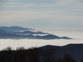 Bild Inversionswetterlage am Berg Kandel Bild Inversionswetterlage am Berg Kandel