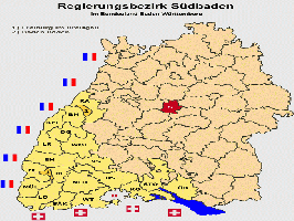 Regierungsbezirk Südbaden