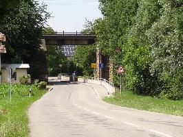 Bahnunterfhrung an der Biengener Strae