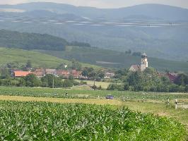 Norsingen: Blick Kirchhofen