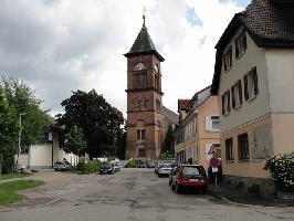 Kirche St. Nikolaus Elzach: Westansicht