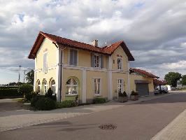 Bahnhof Königschaffhausen: Südansicht