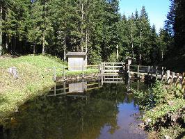 Waldhofbach Fassung Hangkanal