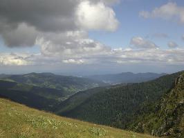 Ostblick Hohneck Vogesen