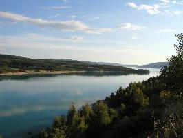 Lac de Sainte-Croix: Abendstimmung