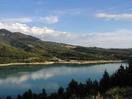 Lac de Sainte-Croix: Blick Aiguines