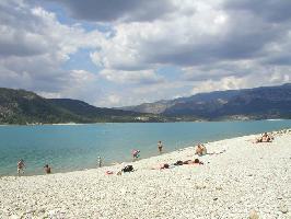 Lac de Sainte-Croix: Blick Col de l`ne