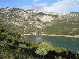 Pont du Galetas & Nordufer am Lac de Sainte-Croix