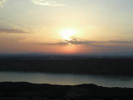 Lac de Sainte-Croix: Sonnenuntergang