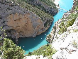 Lac de Sainte-Croix: Zugang Verdonschlucht