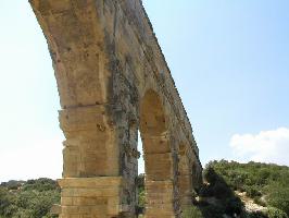 Pont du Gard: Halbbgen