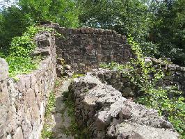 Bild Burg Keppenbach: Wehrgang