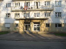 Bild Eingangsportal Eisenbahner-Waisenhort Freiburg