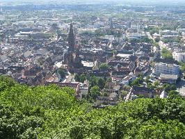 Freiburg im Breisgau - Blick vom Schlossberg
