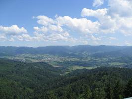 Friedrichsturm Blick Dreisamtal