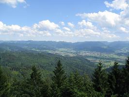 Friedrichsturm Blick Hochschwarzwald