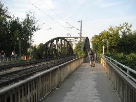 Gterbahnbrcke Dreisam Freiburg