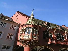 Historisches Kaufhaus Freiburg: linker Erker