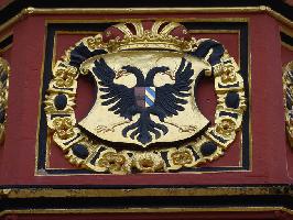 Historisches Kaufhaus Freiburg: Wappen Doppeladler