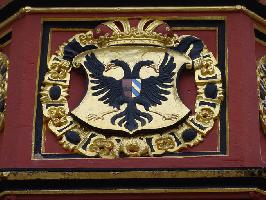 Historisches Kaufhaus Freiburg: Wappen Doppeladler