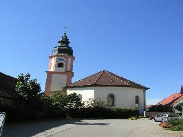 Kirche St. Martin Hochdorf: Ostansicht