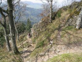 Kybfelsen Wanderweg