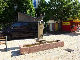 Narrenbrunnen Freiburg St. Georgen